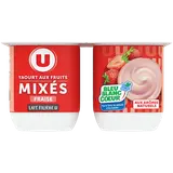 Yaourt mixé à la fraise - 4x125g