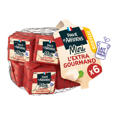 Filet de 6 mini PAVE D'AFFINOIS extra gourmand 150g