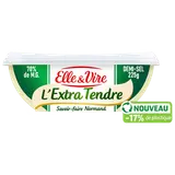 L'extra tendre demi sel 70%mg ELLE & VIRE barquette 225g