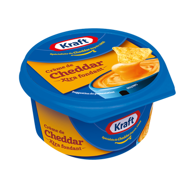 Crème cheddar fondu en pot KRAFT 125g