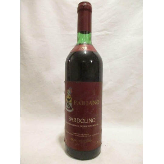Bardolino Fabiano Rouge 1988 - Italie