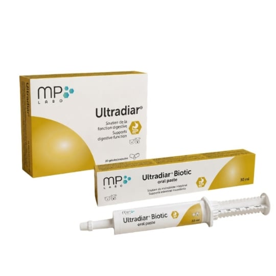 Pack Soutien Digestif Et Microbiote - Ultradiar + Ultradiar Biotic Petit Chien MP LABO