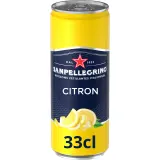SAN PELLEGRINO Eau gazeuse aromatisée saveur citron
