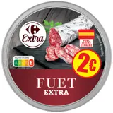 Fuet porc origine Espagne CARREFOUR EXTRA
