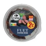 Fuet Poivre noir CARREFOUR EXTRA