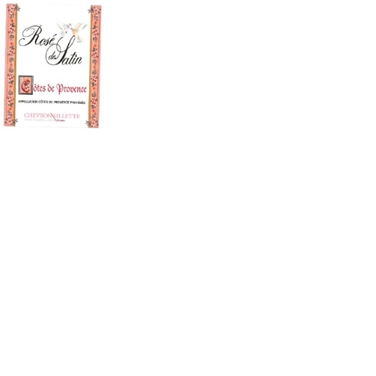 Vin  Rosé AOP satin  CHEVRON VILLETTE
