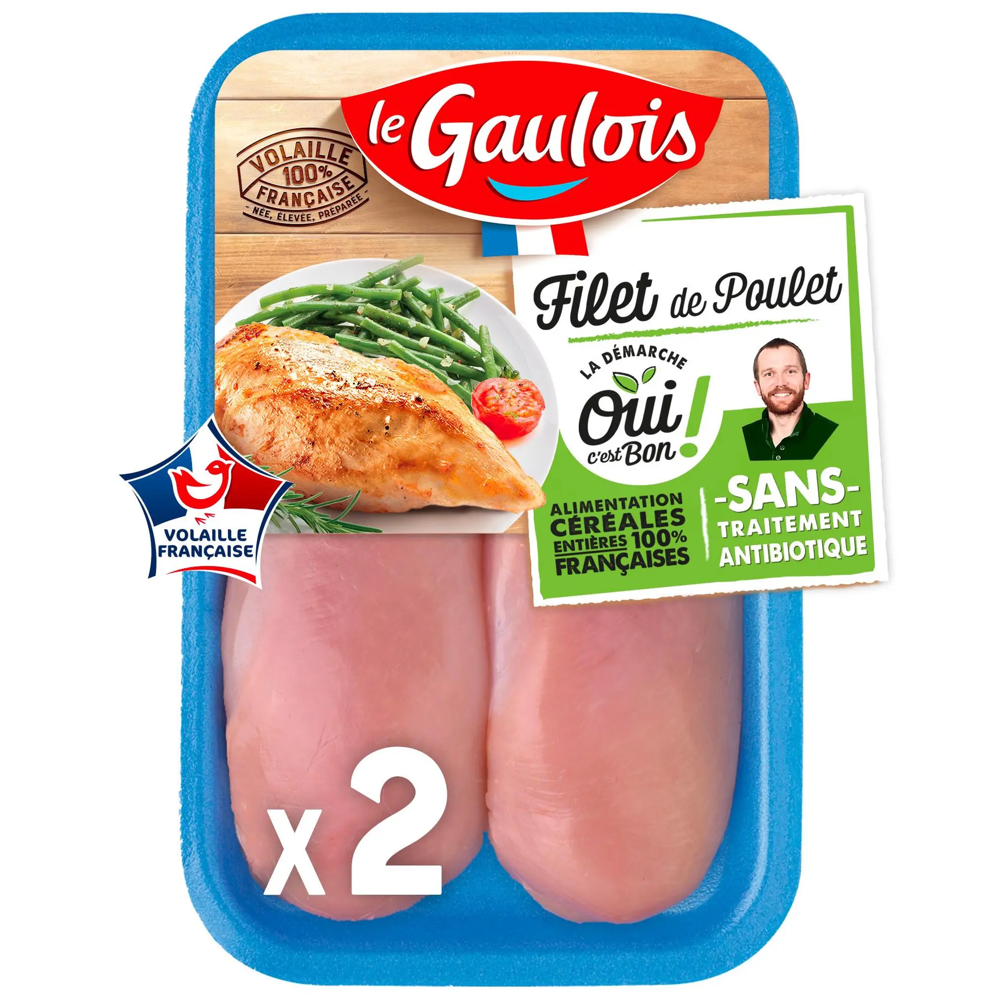 LE GAULOIS Filets de poulet blanc
