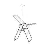 Brabantia Séchoir HangOn, 20 mètres avec portant à cintres - Matt Black