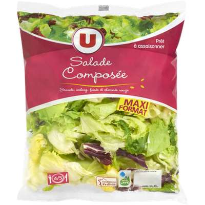Salade composée maxi format, U (350 g)