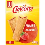 Biscottes Fourrés à la Fraise Cracotte LU