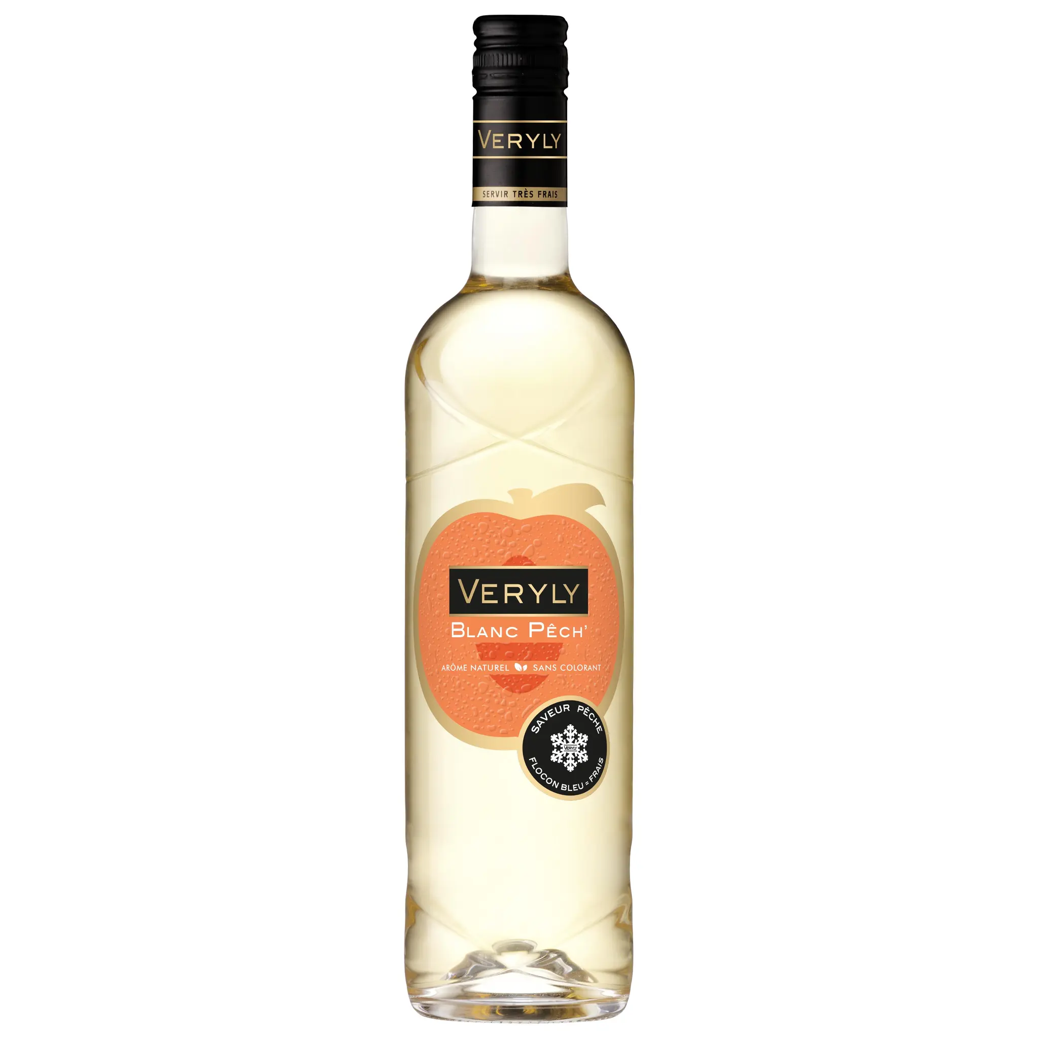 VERY Pêch' Boisson à base de vin et jus de pêche concentré blanc