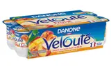 Yaourt Velouté Fruix pêche, mangue et abricot, Danone (8 x 125 g)