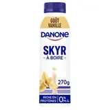 Skyr à boire à la vanille, Danone (270 g)
