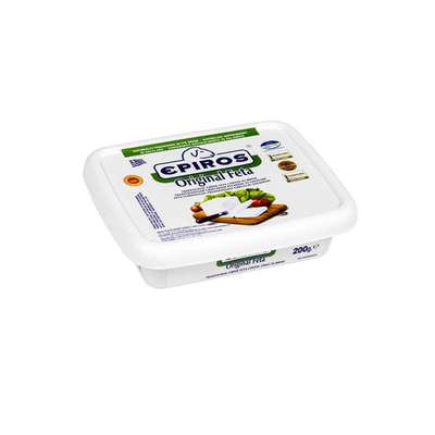 Feta AOP en saumure barquette, Epiros (200 g)