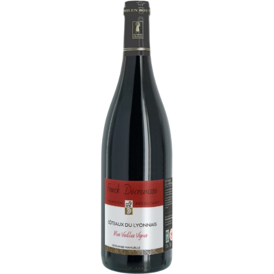 Vin Rouge AOP Côteaux du Lyonnais Mes Vieilles Vignes FRANCK DECRENISSE