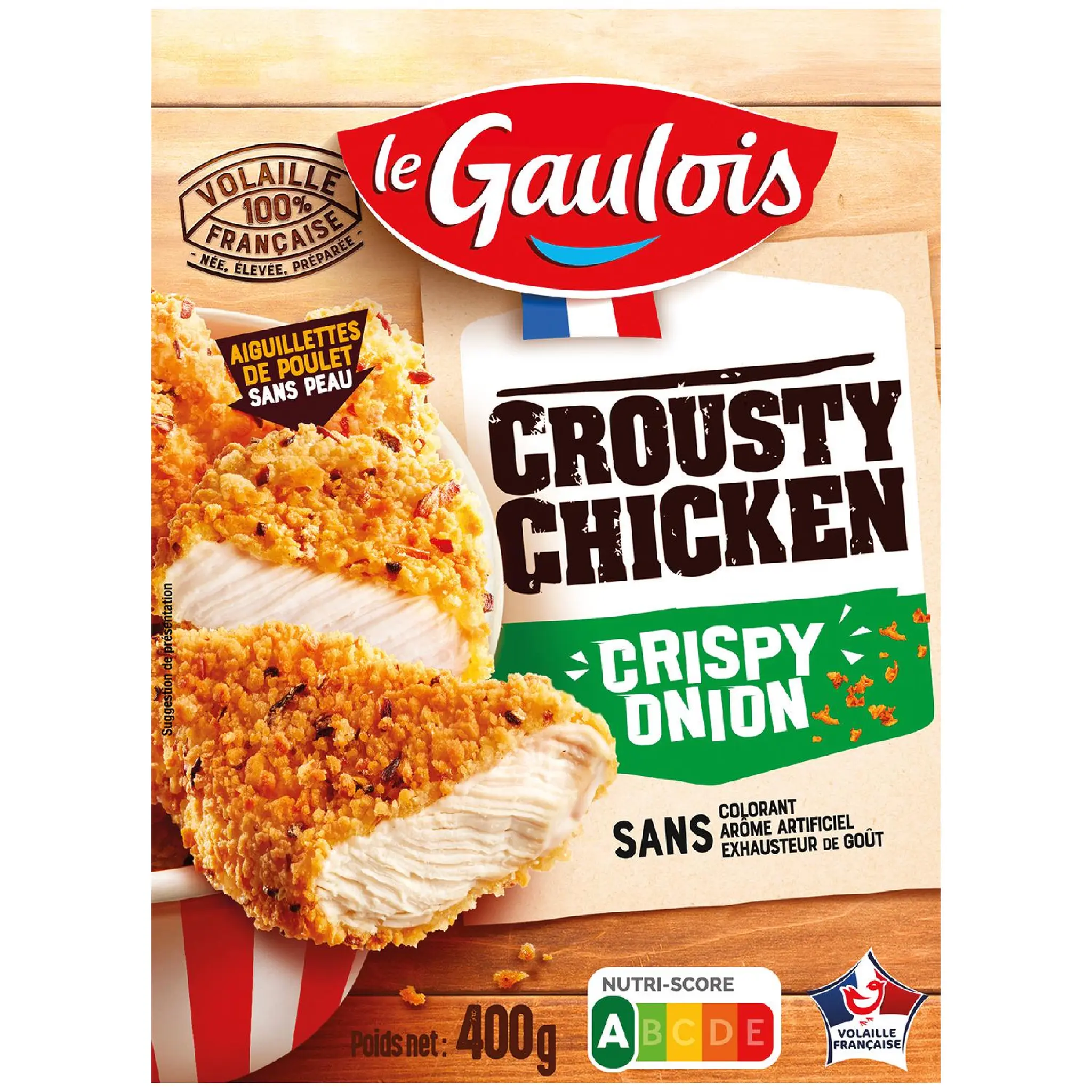 LE GAULOIS Crousty chicken crispy onion