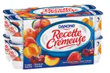 Yaourts Recette Crémeuse aux fruits, Danone (16 x 125 g)
