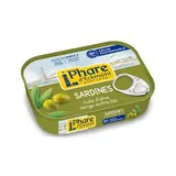 Sardines à l'huile d'olive vierge extra BIO, en boîte 1/5, Phare d'Eckmuhl (135 g)