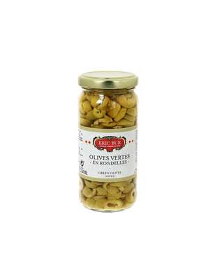 Olives vertes en rondelles, Eric Bur (130 g)