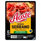 AOSTE Jambon Serrano tranches fines et fondantes