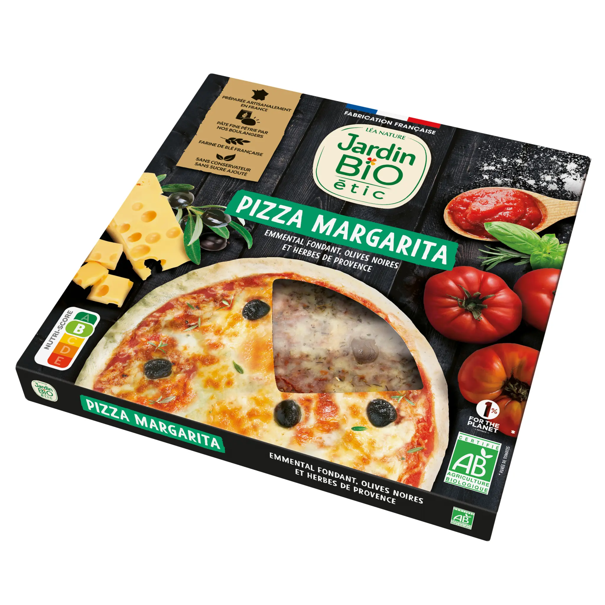 JARDIN BIO ETIC Pizza margarita