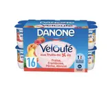 Yaourts aux fruits brassés, Danone (16 x 125 g)