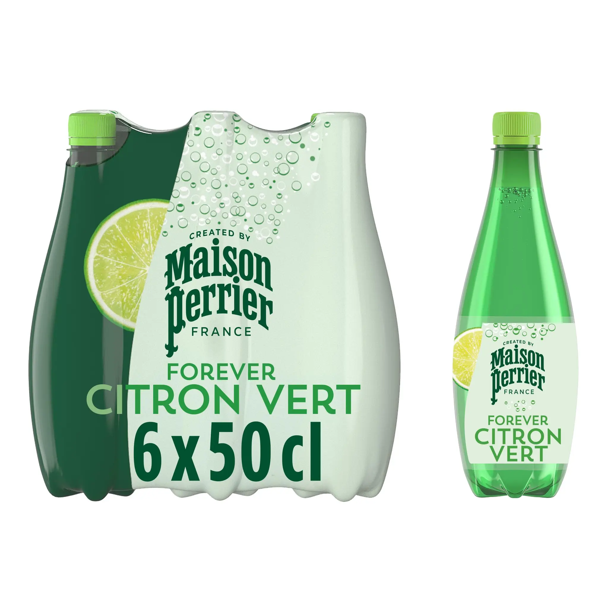 MAISON PERRIER Boisson Gazeuse Aromatisée Citron Vert