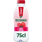 VITTEL Recharge + Eau minérale goût fruits rouges