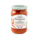 Sauce arrabbiata (tomate coeur de boeuf du Sud Ouest, cuisinée et relevée) BIO, Prosain (295 g)