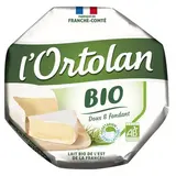 L'Ortolan Fromage à pâte molle bio sans lactose, 250g