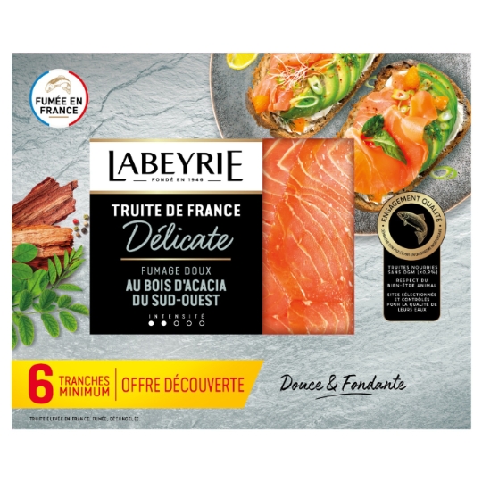 Truite Fumée Délicate LABEYRIE