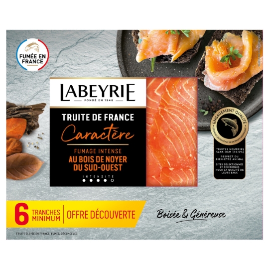 Truite Fumée Boisée LABEYRIE