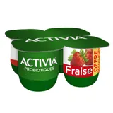 Yaourts fraise bifidus ACTIVIA