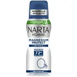 Déodorant Compressé pour Homme Magnesium Protect Invisible 72H Anti-Odeurs NARTA HOMME