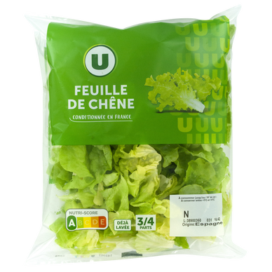 Feuille de chêne blonde - Sachet 125g