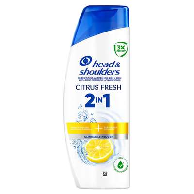 Shampoing 2en1 Citrus, Head & Shoulders (300 ml)