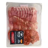 Planche Apéritive à l'Espagnole de Porc : Jambon Serrano, Lomo, Chorizo CARREFOUR LE MARCHE