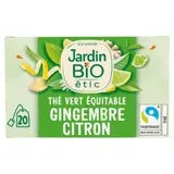 Thé Vert Bio gingembre JARDIN BIO ETIC