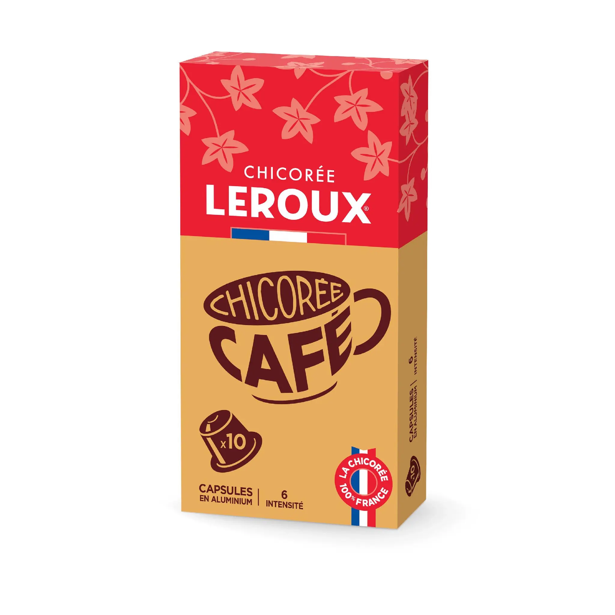 LEROUX Capsules de chicorée Intensité 6
