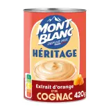 MONT BLANC Crème dessert à l'extrait d'orange et de cognac