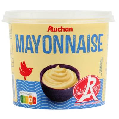 Auchan Mayonnaise label Rouge, 110g