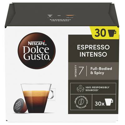 Nescafe Dolce Gusto Café espresso Intenso, 30 capsules