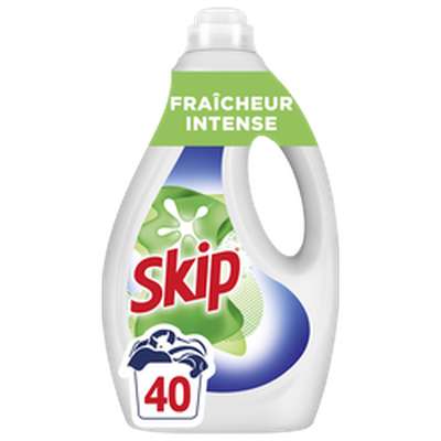 Lessive liquide fraîcheur intense, Skip (40 lavages = 1,68 L)