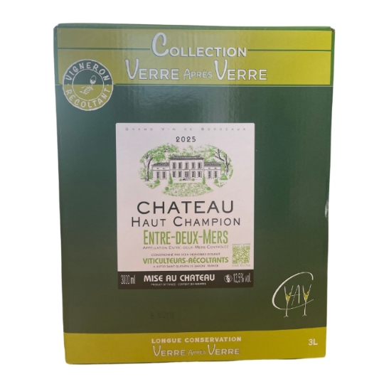Vin Blanc AOC Entre-deux-Mers 12,5% CHATEAU HAUT CHAMPION