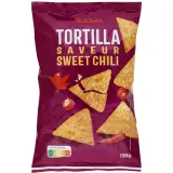 AUCHAN Tortillas saveur sweet chili