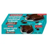Andros Gourmand et Végétal Fondant au lait de coco au chocolat, 2x80g