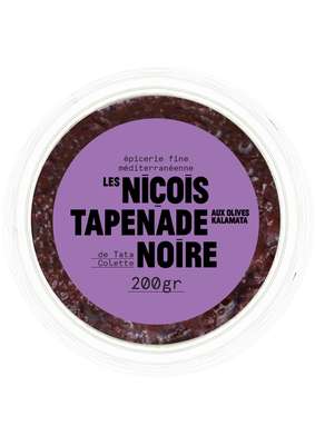 Tapenade noire, Les Niçois (200 g)