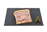 Pâté en croûte charcutier au foie gras, Maison Conquet (environ 300 g - 350 g)