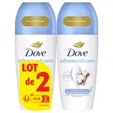 Déodorant Bille Femme Apaise et Aide à Réparer Anti-Transpirant 72h Coton et Sels Minéraux Advanced Care DOVE