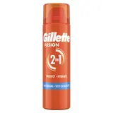 Gel à Raser 2in1 Protect Hydrate au Beurre de Cacao Fusion GILLETTE